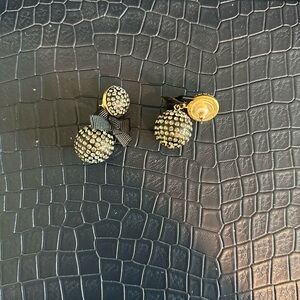 Tuckernuck Black and Gold Earrings